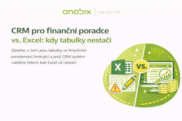 CRM pro&nbsp;finanční poradce vs. Excel: kdy už tabulky nestačí
