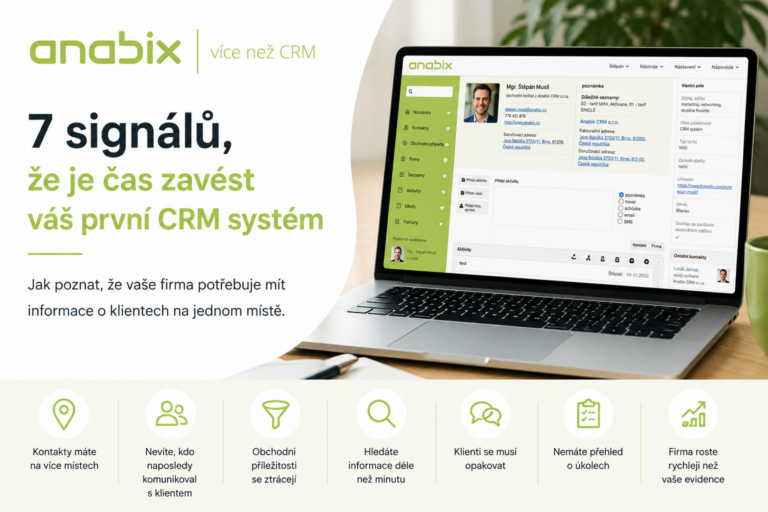 7 signálů, že je čas zavést váš první CRM systém